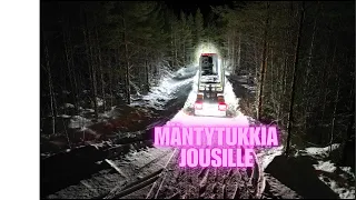 Mäntytukkia kyytiin