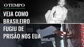 Danilo em fuga nos EUA: Vídeo mostra como agiu brasileiro que fugiu de prisão nos Estados Unidos