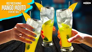 Mango Mojito Drink at home | How to make Mango Mojito Drink