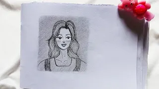 🌸 Pencil Drawing ✨ I Draw Pencil Drawing ✨ Super Easy Method & Beautiful Art Work 🌸