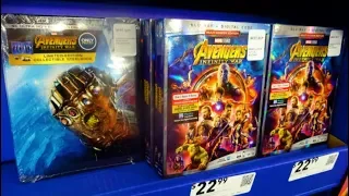 Blu-Ray Hunting - AVENGERS: INFINITY WAR Exclusives - Walmart - Target - Best Buy