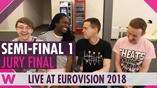 Eurovision 2018: Semi-Final 1 Jury Show (Reaction)