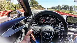 TESTE DE VELOCIDADE COM O AUDI AVANT DE  0 A 100 KM/H NA PISTA DE ARRANCADA!