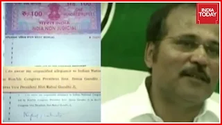 Congress Leadership Unhappy With Signing Of Allegiance Bond In Bengal