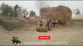 Belarus Tractor & Over Load Trailer Pulling Fail Stuck In The Mud | Tractor Trailer