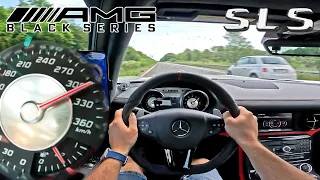 Mercedes SLS AMG BLACK SERIES *300KMH* on UNLIMITED AUTOBAHN