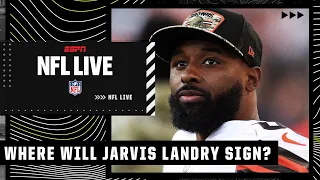 Jarvis Landry would fit well in the Ravens' system - Jeff Darlington | NFL Live