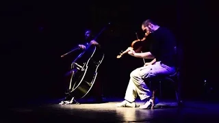 Double Bass & Viola - free improvisation - Kokkinaris & Malefakis - Empros Theater