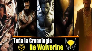 CRONOLOGÍA COMPLETA de WOLVERINE en el Universo Cinematográfico de MARVEL-FOX 💥🎬🔥| Soy JD