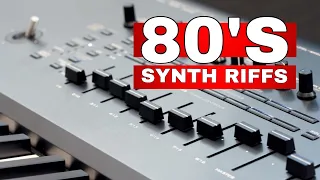 Most Iconic 80‘s Synth Riffs - Recreated on Korg Kronos