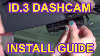 How to install a Blackvue dashcam in a Volkswagen ID.3