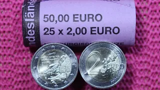 Königsstuhl 2 Euro Coin Roll Hunting 100nld