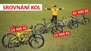 Jak vybrat kolo do terénu: rozdíly v kolech od 10 do 50 tisíc korun