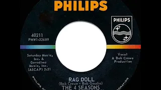 1964 HITS ARCHIVE: Rag Doll - Four Seasons (a #1 record)