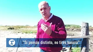 Pablo Zurro: "Si pensás distinto, no tirés basura"