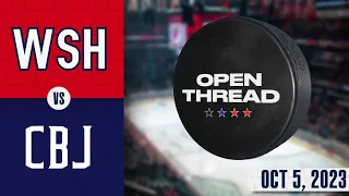 NHL 22 PS4. PRESEASON GAME 10.05.2023: Washington CAPITALS VS Columbus BLUE JACKETS !