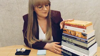 [ASMR] Je trie quelques livres avec toi ~ Tapping ~ Inaudible 😴