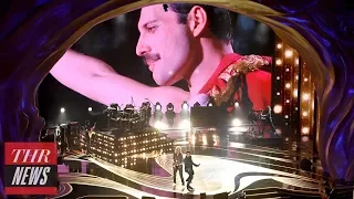 Queen and Adam Lambert Rock Hollywood With Opening Oscars Performance | THR News