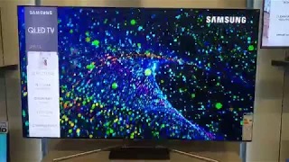 SAMSUNG QLED TV--- QE65Q7F---4k video