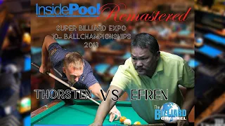 Remastered Efren Reyes and Thorsten Hohmann 2013 Super Billiards Diamond 10 ball