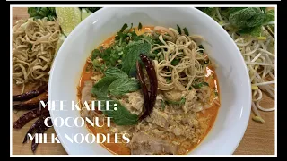 How to make MEE KA TEE LAO | COCONUT MILK NOODLES | House of X Tia x Liz the Lender | Lao Food