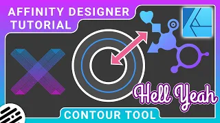 Affinity Designer Tutorial - Contour Tool