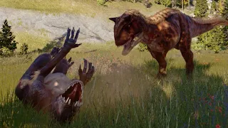 Scorpios Rex's Amazing Fighting Animation... - Camp Cretaceous - JWE2