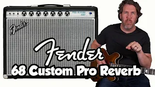 NEW Fender 68 Custom Pro Reverb Reissue Demo - 40W 1X12 Combo Amp - Huge Fender Tone!!