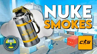 Best Nuke Smokes | Counter-Strike 2 | CS2 Tutorial