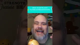 Fat Guy eats whole raw onion #fat #onion #food