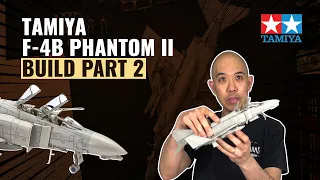Tamiya | 1/48 F-4B Phantom Build Part 2 | #askHearns