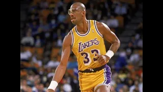 1987 Los Angeles Lakers @ Philadelphia 76ers Dr. J Kareem 2/22/1987