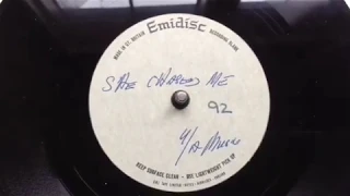 Jimmy Boyd "She Chased Me" Unreleased UK 1966 Demo only Acetate Northern Soul Dancer Bobby Goldsboro
