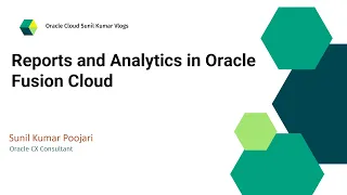 Reports and Analytics in Oracle Fusion Cloud | OBIEE | Creating Simple BI Analysis Report | BIA |BIP