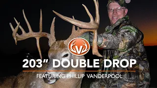 202" Double Droptine MEGA Giant Buck! Phillip Vanderpool's Most Remembered Bowhunt | The Virtue TV