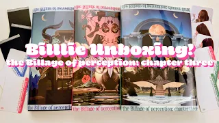 Billlie 빌리 the Billage of perception: chapter three unboxing 언박싱 | all three versions!