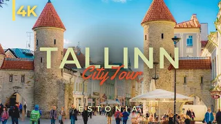 Tallinn Estonia | Tour of Tallinn in 4K