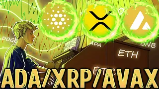 XRP/ADA/AVAX ВРЕМЯ ПОКУПАТЬ? ПРОГНОЗ/АНАЛИЗ CARDANO RIPPLE AVALANCHE!