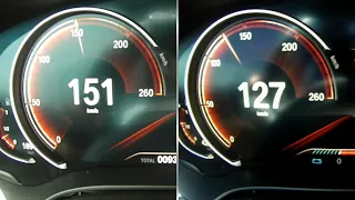 BMW 530i vs BMW 520i | Acceleration Test