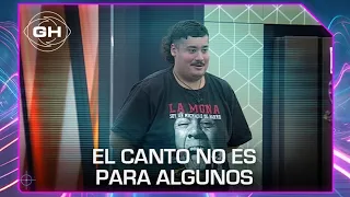 Algunos se esfuerzan y otros cantan cualquier cosa 😅 - Gran Hermano