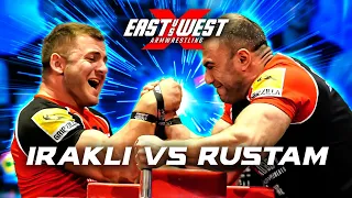 Irakli Zirakashvili vs Rustam Babayev - East vs West 95kg Right Arm Match