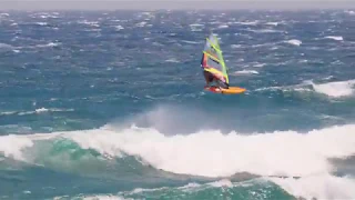 Sharing  Ramp with Phillip Koster on the final in Gran Canaria | Ricardo Campello #windsurfing