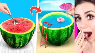 Amazing Watermelon LIFE HACKS and Pranks