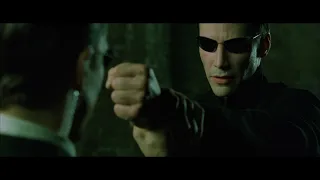 Matrix - Neo vs Agents - Keanu Reeves - Action scenes HD - Fight Scenes HD