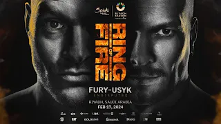 Tyson Fury vs Olekandsr Usyk Full Press Conference LIVE | Ring Of Fire | Riyadh Season | #FuryUsyk