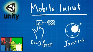 UNITY. Управление для мобильных устройств просто. Часть 3. Joystick, Drag'n Drop