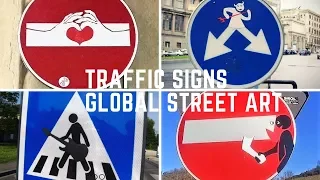 Over 100 most amazing & creative Traffic Signs Global Street Art - Road Signs - Part II
