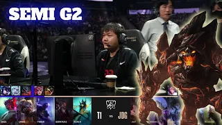 T1 vs JDG - Game 2 | Semi Finals LoL Worlds 2022 | T1 vs JD Gaming - G2 full game