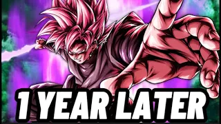 The Debuff KING - ULTRA Super Saiyan Rose Goku Black 1 YEAR LATER (Dragon Ball Legends)