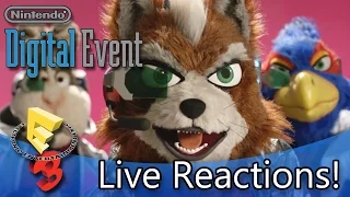 E3 2015 Live Reactions - Nintendo Digital Event